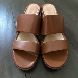 NWT Madewell Kiera Mule Platform Sandal